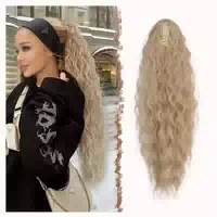 Haarteil Pferdeschwanz 27 613a# Blond und Aschblond Gemischt 1 st