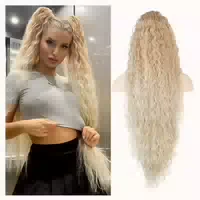 Pferdeschwanz Haarteil Kordelzug 75cm Clip Dunkelbraun 6# Du 1 st