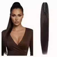 Haarteil Ponytail Zopf Pferdeschwanz Claw Clip 55 cm 130g Du 1 st