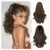 Pferdeschwanz Haarteil Kordelzug 45cm 16h613# Dreckiges Blon 1 st