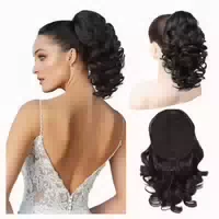 Pferdeschwanz Haarteil Extensions Clawclip Synthetik Damen 6 1 st