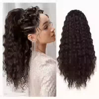 Pferdeschwanz Haarverlängerung 71cm Kordelzug Damen Mittelbl 1 st