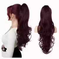 Pferdeschwanzverlängerung 66cm Clip Haarteil Locken 66 cm Du 1 st