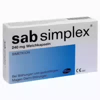 Sab Simplex bei Blähungen und Gasbedingten Magen Darm Störungen 20 st