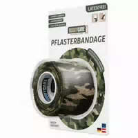 Pflasterbandage Latexfrei Buddycare Med Grün Camo