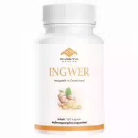 Ingwer 120 Kapseln | 1000 mg Tagesdosis | Hochdosiert