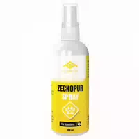 Zeckopur Spray | für Haustiere | Pflegespray Fell & Haut | Natürliche Inhaltsstoffe