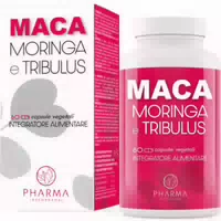 Peruanische Anden Maca Extra Stark mit Moringa und Tribulus Terrestris Libido, Energie, Vitalität