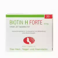 Biotin H Forte 10 Mg Tabletten 20 St