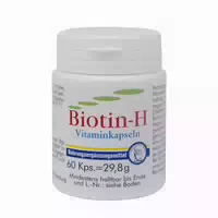 Biotin H Vitaminkapseln 60 St Kapseln
