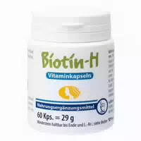 Biotin H Vitaminkapseln