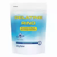Gelatine Rind Pulver Beutel 250 G Pulver