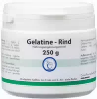 Gelatine Rind Pulver Dose 250 g 250 g Pulver