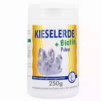 Kieselerde Biotin Pulver 250 g Pulver