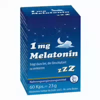 Melatonin 1 Mg Einschlafkapseln 60 St
