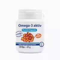 Omega 3 Aktiv Fischöl Vitamin E Kapseln 120 st