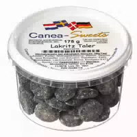 Lakritz Taler Weichlakritz Canea Sweets 175 G
