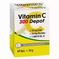 Vitamin C 300 Depot Zink Histidin D Kapseln 60 St Kapseln