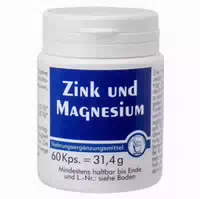 Zink Und Magnesium 60 St Kapseln
