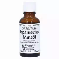 Japanisches Pfefferminzöl 30 ml