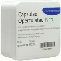 Capsulae Operculatae Kapseln Nr 0 0,68