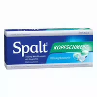 Spalt Kopfschmerz 200mg Weichkapseln 20 St Weichkapseln