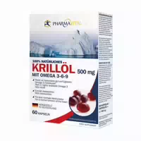 Natürliches Krillöl 500mg Mit Omega 3 6 9 60 St Kapseln