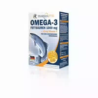 Omega 3 Fettsäuren 1000mg 12mg Vitamin E 100 St Kapseln