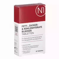N1 Fett Zucker & Kohlenhydrate Blocker 45 Tabletten