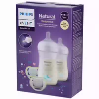 Philips Avent Natural Response Geschenkset 2 Flaschen und 2 Sauger Scd837 11