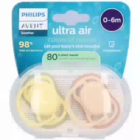 Philips Avent Schnuller 0m Air, Beige, Design