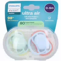 Philips Avent Schnuller 0m Air Pistaziengrün Blau