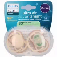 Philips Avent Schnuller 0m Air Nacht Tag