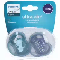 Philips Avent Schnuller 18 Monate Air, Minze Elfenbein, Design