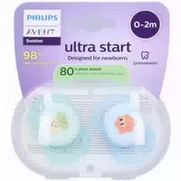 Philips Avent Schnuller Ultra Start Nighttime Boy 0 2 Monate