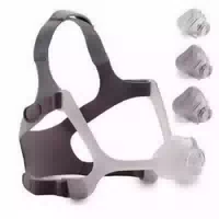 Philips Cpap Wisp Nasenmaske mit Ausatemventil & Kopfband Inkl Drei Maskenkissen S M, L, Xl