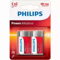 Philips Lr14 C Alkaline Batterien 2 Stück