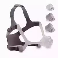 Philips Cpap Wisp Nasenmaske mit Ausatemventil & Kopfband Inkl Drei Maskenkissen S M, L, Xl Größe mit Silikonrahmen 1 st