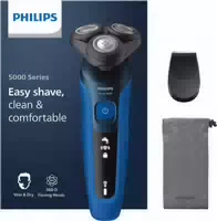 Philips Series 5000 Elektrischer Nass Und Trockenrasierer S5466 18, Leistungsstarke & Sanfte Rasur