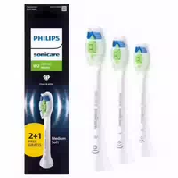 Philips Ersatz Zahnbürsten Hx6064 11 Sonicare Optimal White W2 Schwarz 4 Er
