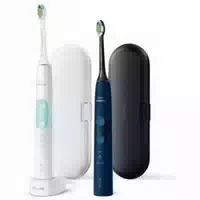 Philips Zahnbürste Hx6851 34 Navy Blue White Mint
