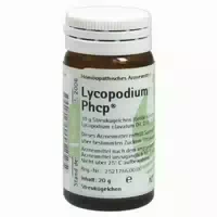 Lycopodium Phcp Globuli 20 G