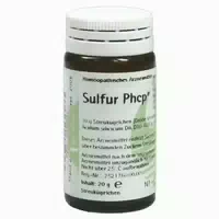 Sulfur Phcp Globuli 20 G