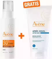 Avene Anti Pigmentation Getöntes Fluid Spf 40 ml Gratis Avene Repair Lotion nach der Sonne 50 ml