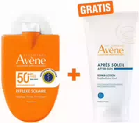 Avene Reflexe Solaire Familie Spf 50 30 ml Fluid Gratis Repair Lotion 50 ml