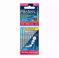 Piksters Interdentalbürste Gr 0 Grau 10 St