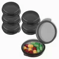 Pillendose Pillen Organizer Box Vitamin Halter Reise Mini 5 1 st