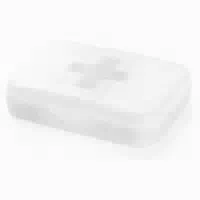 Pillendose Mini Pillen Organizer Tragbar Vitamin Halter 5 Li 1 st
