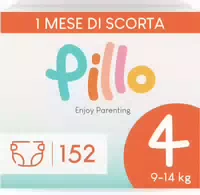 Pillo Windeln Größe 4 Maxi 9 14 Kg