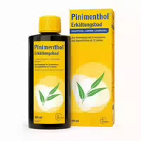 Pinimenthol Erkältungsbad Ab 12 Jahren Mit Eucalyptusöl, Menthol Und Campher 190 Ml Bad